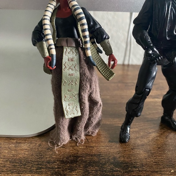 Star Wars Action Figure Set Of 4 Adi-Mundi, Shaak Ti, Pre Vizsla & Darth Maul 4” - Picture 5 of 9